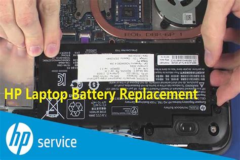 hp laptop battery|Replace the Battery .